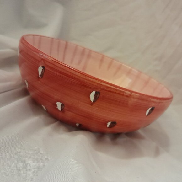 Vintage Royal Norfolk Retired Dollar Tree Strawberry Strawberries Bowl Dish - Picture 5 of 7